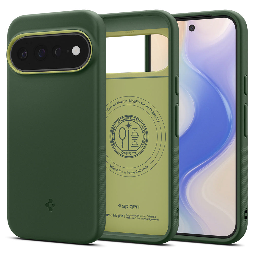 MagSafe Case for Google Pixel 11 Pro XL, Spigen, Caseology Nano Pop, Green ACS11456