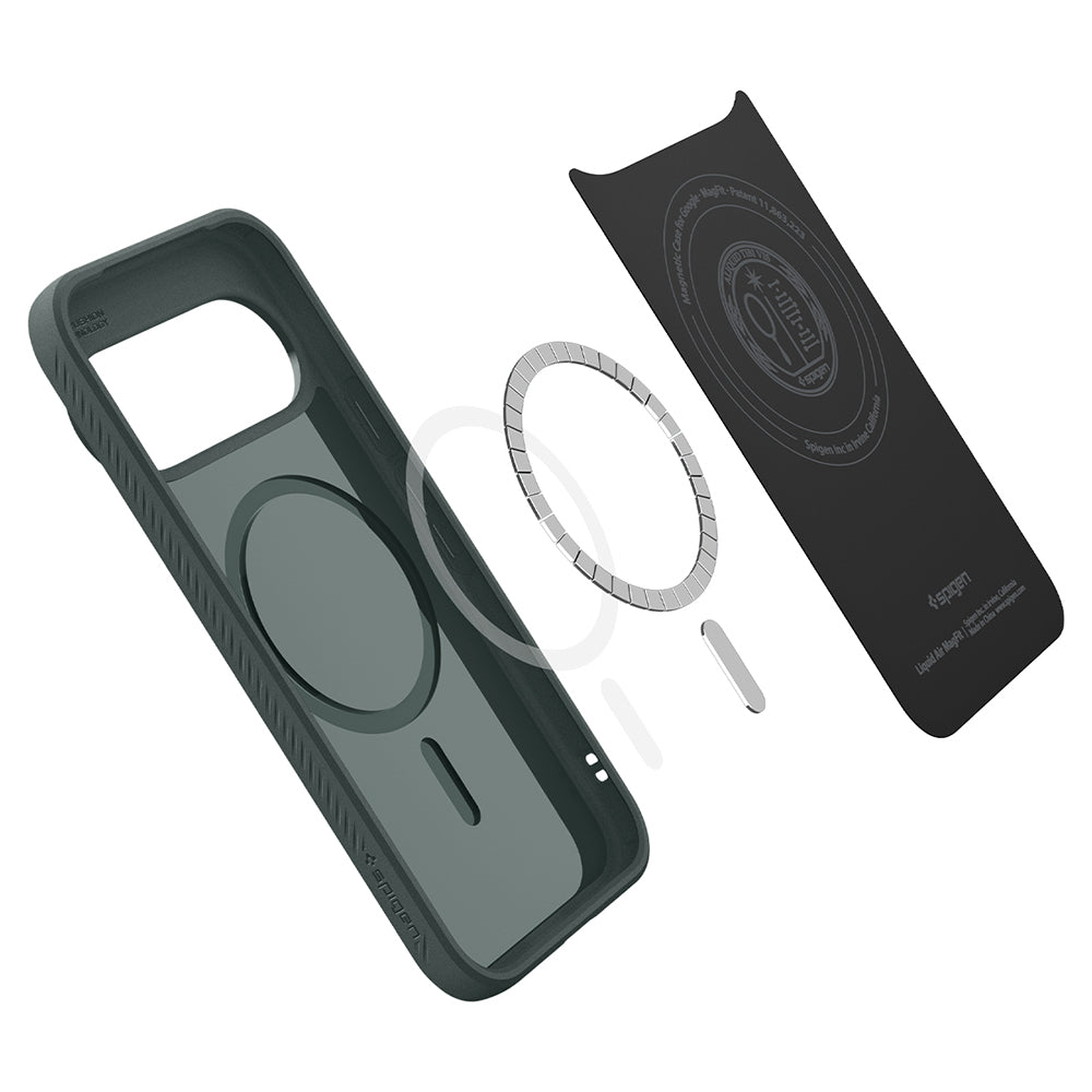 MagSafe-Hülle für Google Pixel 11 Pro XL, Spigen, Liquid Air, Grün ACS11863