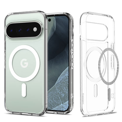 MagSafe Case for Google Pixel 11 Pro XL, Spigen, Ultra Hybrid, Clear White ACS11451
