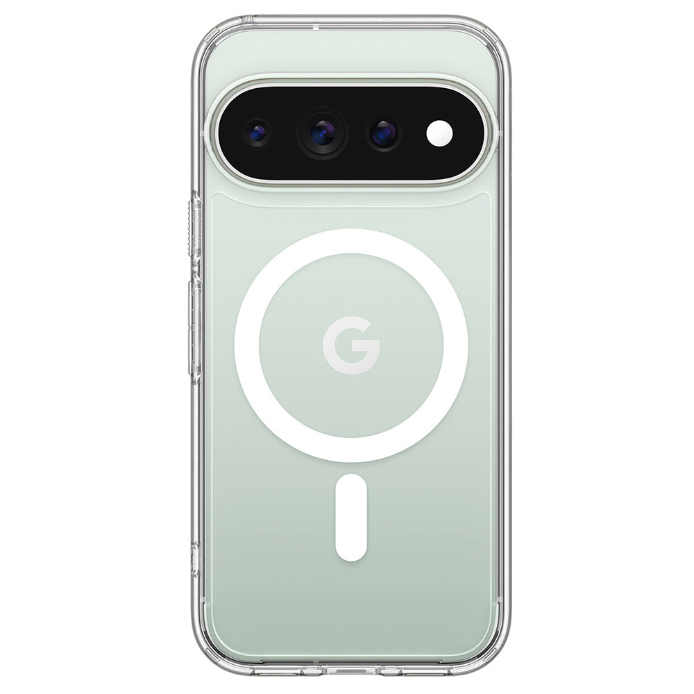 MagSafe Case for Google Pixel 11 Pro XL, Spigen, Ultra Hybrid, Clear White ACS11451