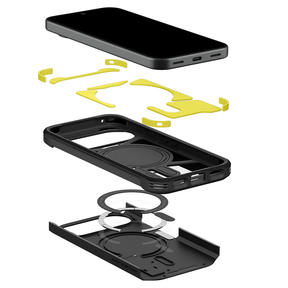 MagSafe Case for Google Pixel 11, Spigen, Tough Armor, Black ACS11443