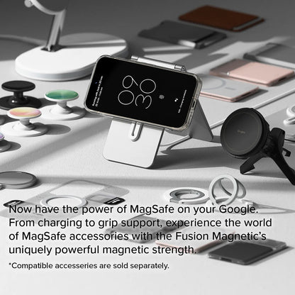 MagSafe-Hülle für Google Pixel 9 / 9 Pro, Ringke, Fusion, Transparent