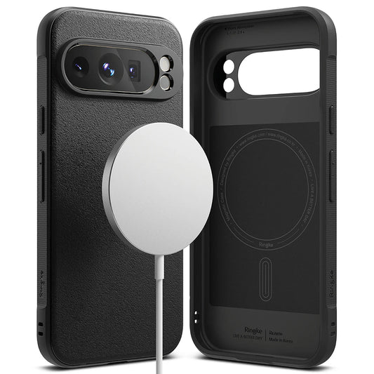 MagSafe-Hülle für Google Pixel 9 Pro, Ringke, Onyx, Schwarz