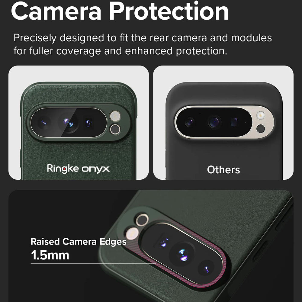 MagSafe-Hülle für Google Pixel 9 Pro, Ringke, Onyx, Dunkelgrün