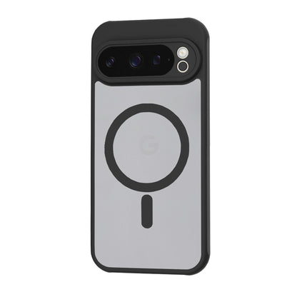 MagSafe Hülle für Google Pixel 9 Pro, Techsuit, HaloFrost, Schwarz
