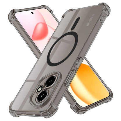 MagSafe Case for Google Pixel 9 Pro, Techsuit, Shockproof Clear, Smoke