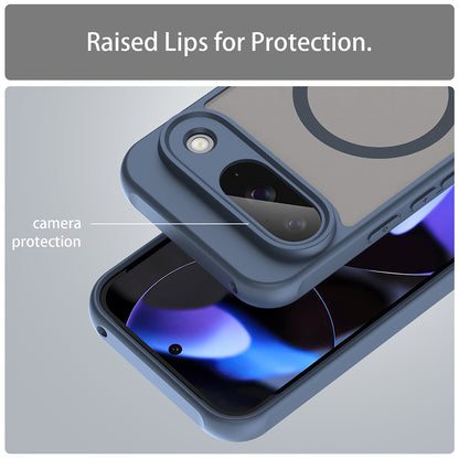 MagSafe-Hülle für Google Pixel 9, Techsuit, HaloFrost II, Marineblau