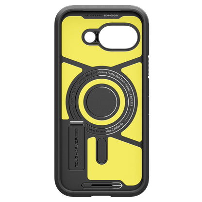 MagSafe Hülle für Google Pixel 9a, Spigen, Tough Armor, Schwarz