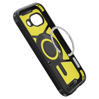 MagSafe Hülle für Google Pixel 9a, Spigen, Tough Armor, Schwarz