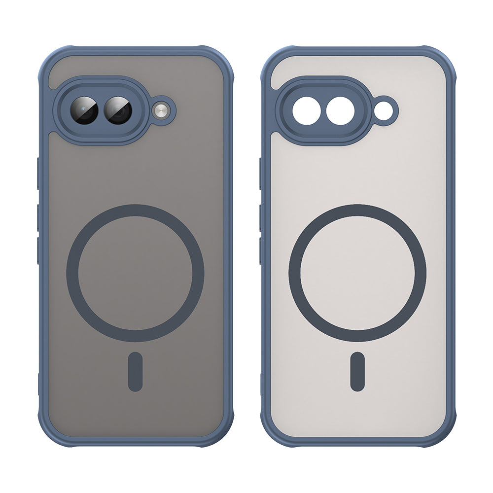 MagSafe-Hülle für Google Pixel 9a, Techsuit, HaloFrost II, Marineblau