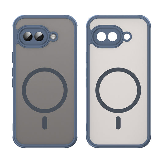 MagSafe-Hülle für Google Pixel 9a, Techsuit, HaloFrost II, Marineblau
