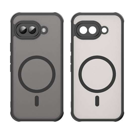 MagSafe-Hülle für Google Pixel 9a, Techsuit, HaloFrost II, Schwarz