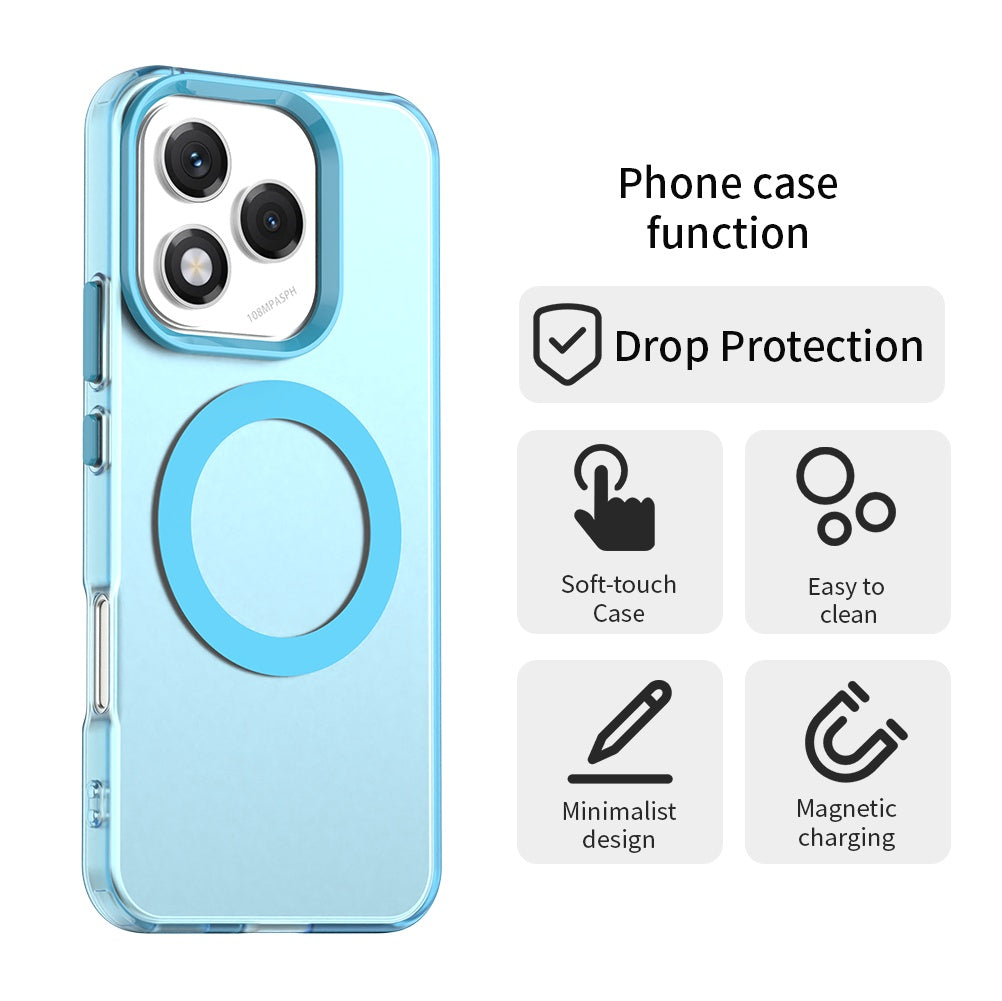 MagSafe-Hülle für Honor 400 Lite, Techsuit, CandyCase, Blau