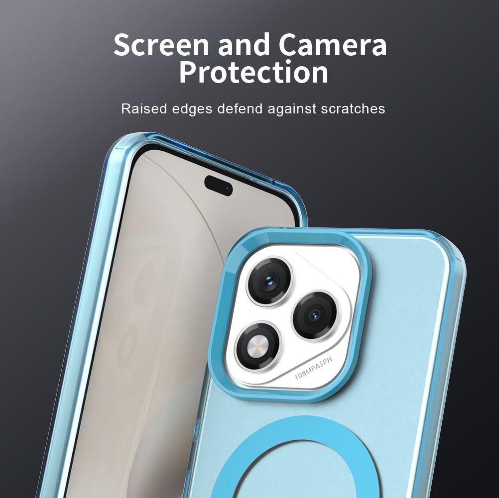 MagSafe-Hülle für Honor 400 Lite, Techsuit, CandyCase, Blau