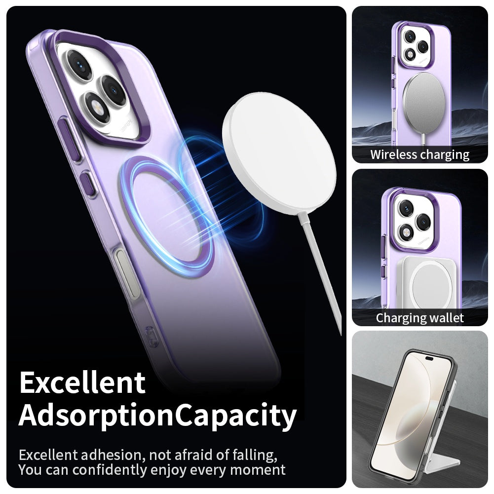 MagSafe-Hülle für Honor 400 Lite, Techsuit, CandyCase, Lila
