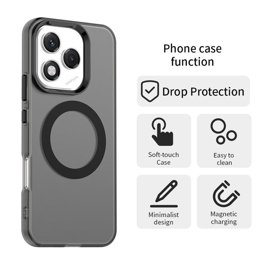 MagSafe-Hülle für Honor 400 Lite, Techsuit, CandyCase, Schwarz