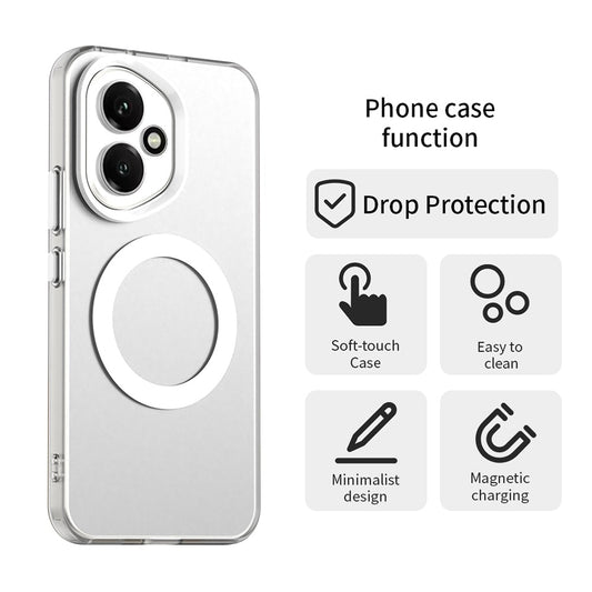 MagSafe-Hülle für Honor 400, Techsuit, CandyCase, Weiß