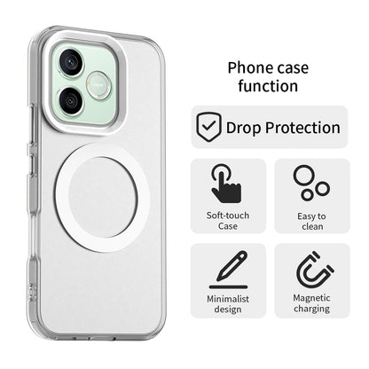 MagSafe-Hülle für Honor 600 Pro / 600, Techsuit, CandyCase, Weiß