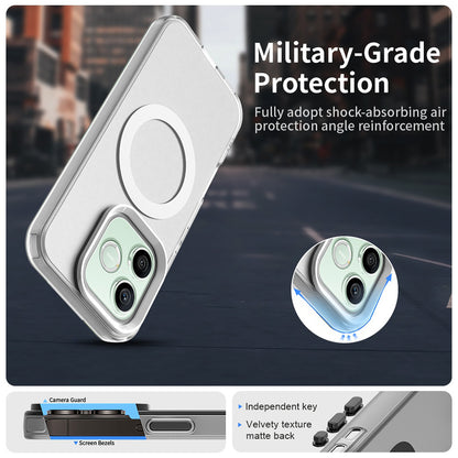 MagSafe-Hülle für Honor 600 Pro / 600, Techsuit, CandyCase, Weiß