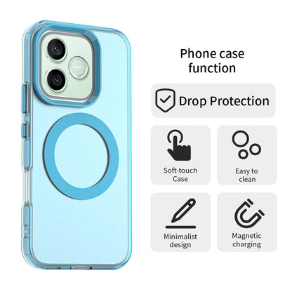 MagSafe-Hülle für Honor 600 Pro / 600, Techsuit, CandyCase, Blau
