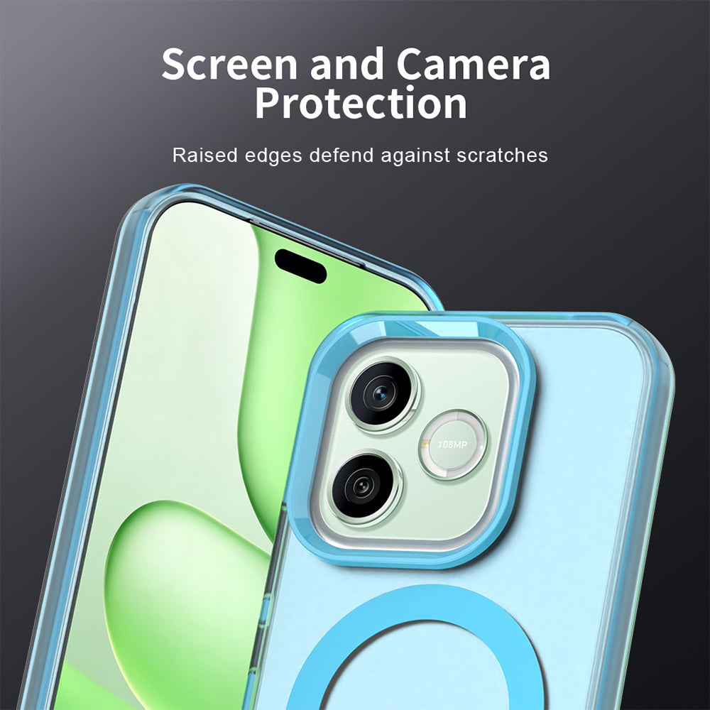 MagSafe-Hülle für Honor 600 Pro / 600, Techsuit, CandyCase, Blau