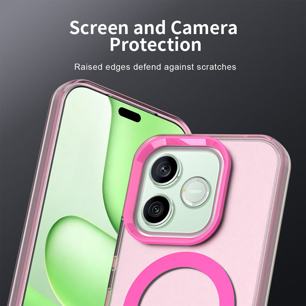 MagSafe-Hülle für Honor 600 Pro / 600, Techsuit, CandyCase, Rosa