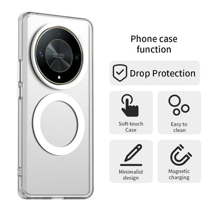 MagSafe-Hülle für Honor Magic6 Lite, Techsuit, CandyCase, Weiß