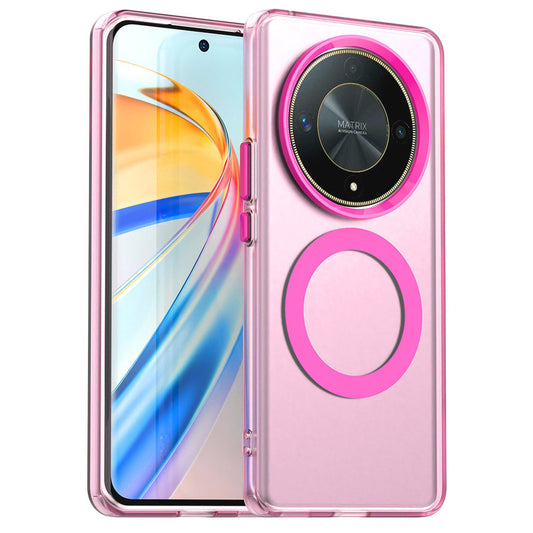 MagSafe-Hülle für Honor Magic6 Lite, Techsuit, CandyCase, Rosa