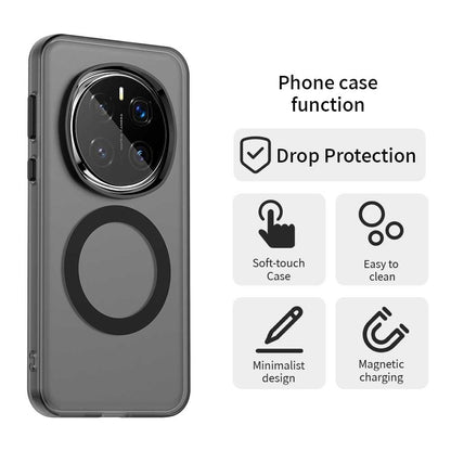 MagSafe-Hülle für Honor Magic7 Pro, Techsuit, CandyCase, Schwarz