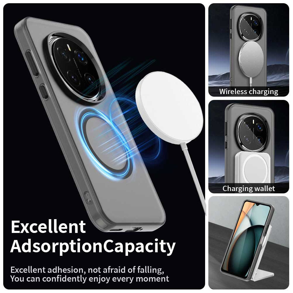 MagSafe-Hülle für Honor Magic7 Pro, Techsuit, CandyCase, Schwarz