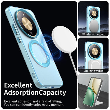 MagSafe Hülle für Honor Magic8 Lite, Techsuit, CandyCase, Blau