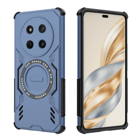 MagSafe-Hülle für Honor X9c / Magic7 Lite, Techsuit, ArmorMag, Blau
