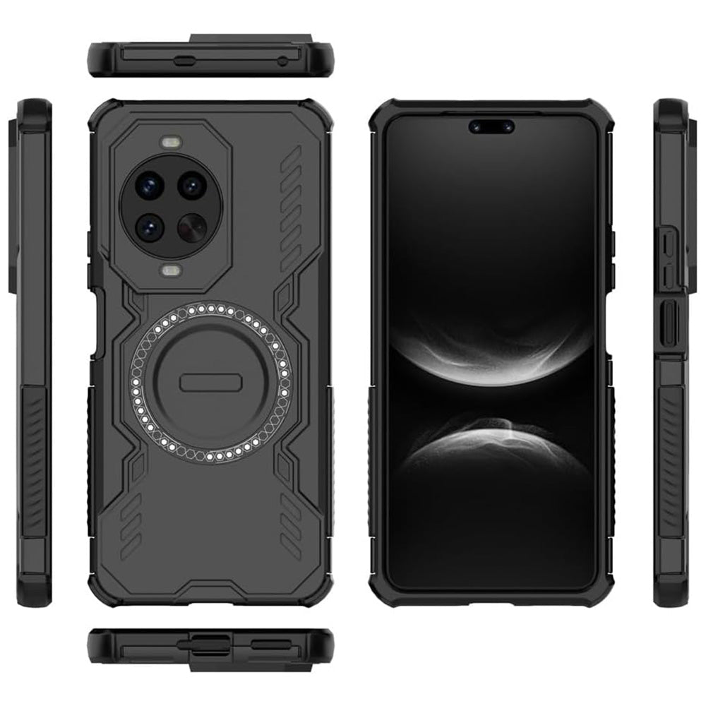 MagSafe Hülle für Huawei nova 14 Pro, Techsuit, ArmorMag, Schwarz