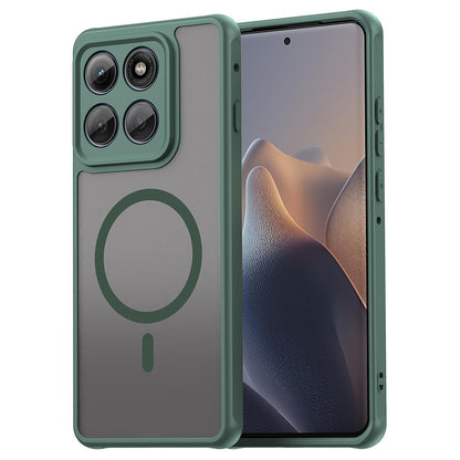 MagSafe Hülle für Motorola Edge 60 Pro, Techsuit, HaloFrost II, Grün