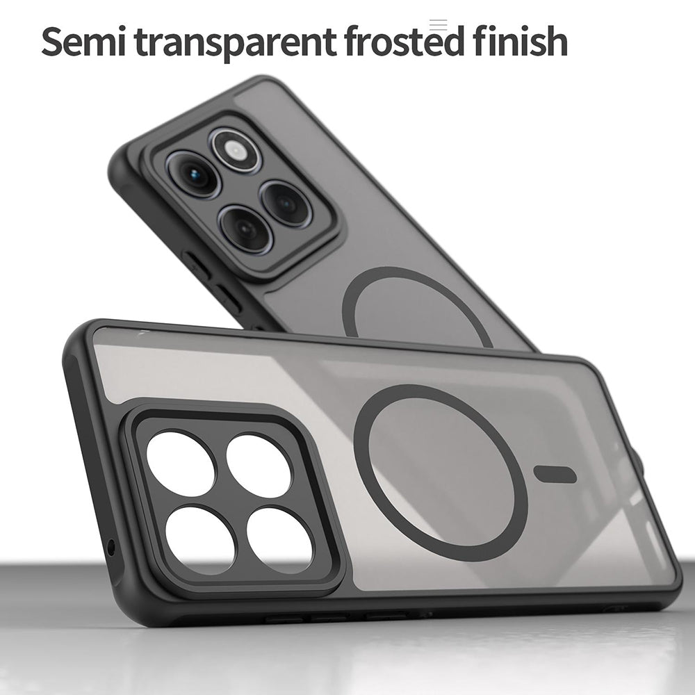 MagSafe Hülle für Motorola Edge 60 Pro, Techsuit, HaloFrost II, Grün