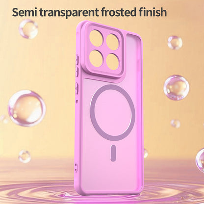 MagSafe Hülle für Motorola Edge 70, Techsuit, HaloFrost II, Rosa