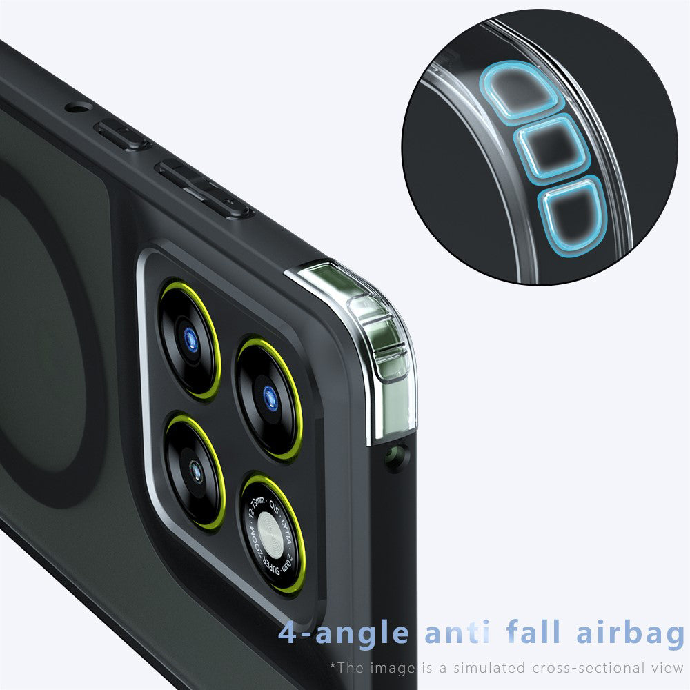 MagSafe Hülle für Motorola Edge 70 Ultra / Signature, Techsuit, PureFrost, Satinschwarz