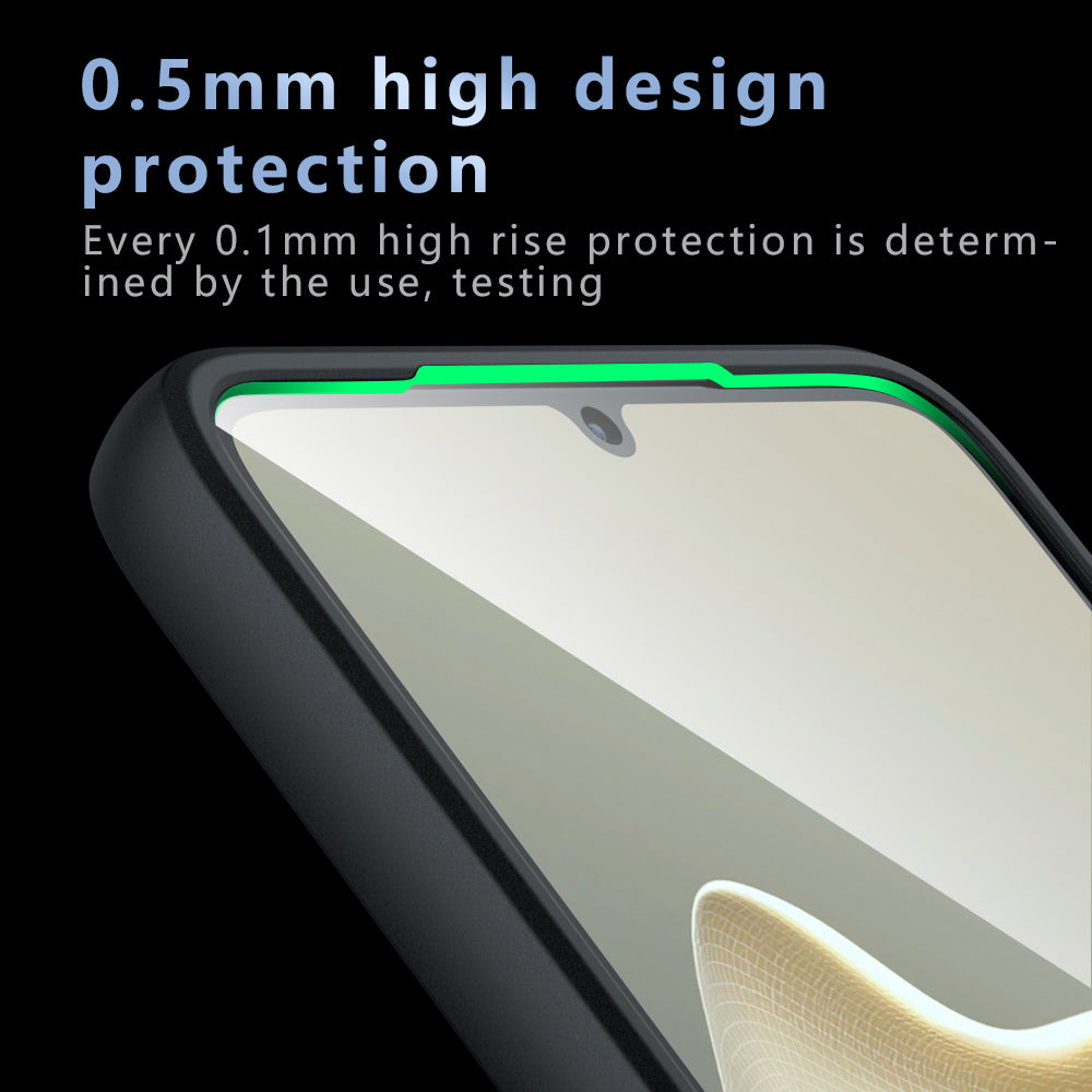 MagSafe Hülle für Motorola Moto G06, Techsuit, PureFrost, Satinschwarz