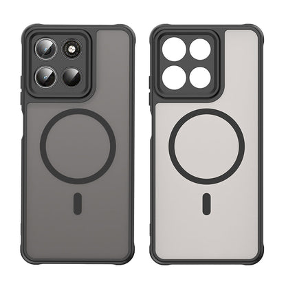 MagSafe-Hülle für Motorola Moto G47 / G37 Power / G37, Techsuit, HaloFrost II, Schwarz