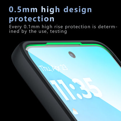 MagSafe Hülle für Motorola Moto G77 / G67, Techsuit, PureFrost, Satinschwarz