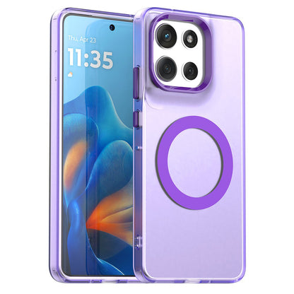 MagSafe Case for Motorola Moto G86, Techsuit, CandyCase, Purple