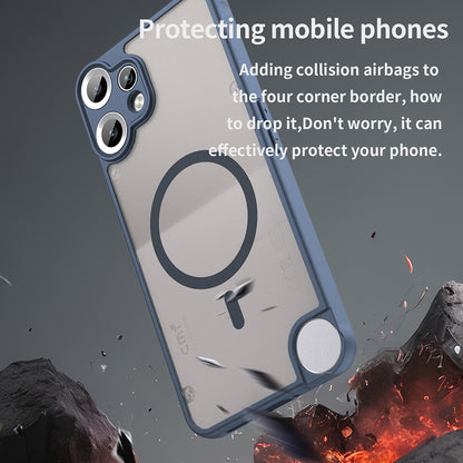 MagSafe-Hülle für Nothing CMF Phone 2 Pro, Techsuit, HaloFrost II, Marineblau