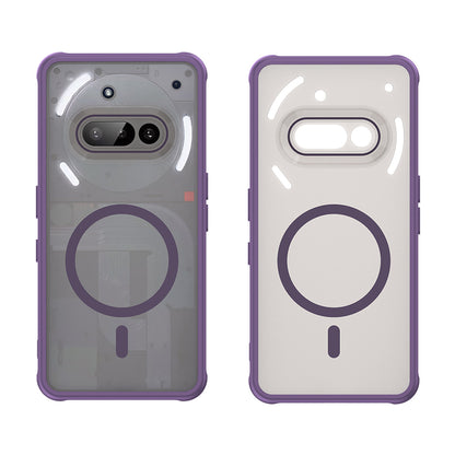 MagSafe-Hülle für Nothing Phone (3a), Techsuit, HaloFrost II, Lila