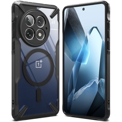 MagSafe Hülle für OnePlus 13, Ringke, Fusion X, Schwarz