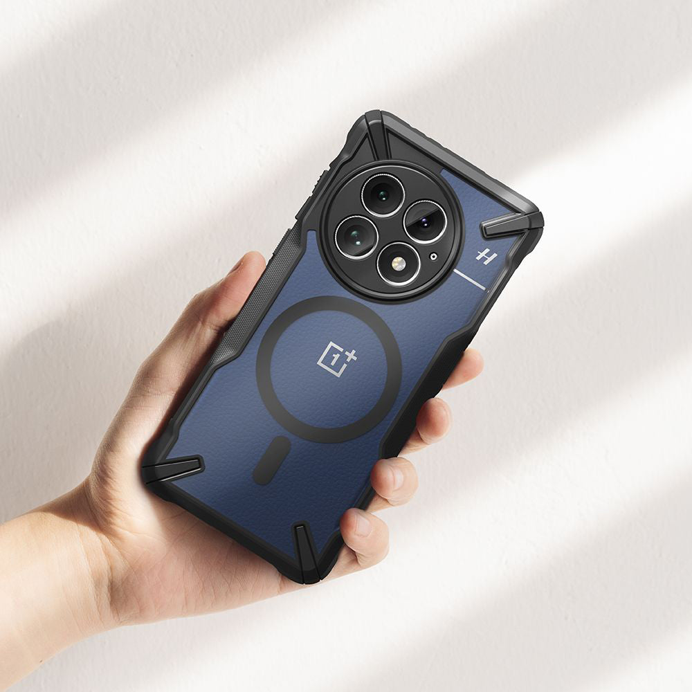 MagSafe Hülle für OnePlus 13, Ringke, Fusion X, Schwarz