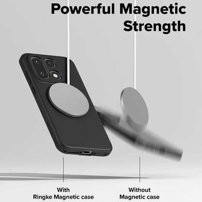 MagSafe Hülle für OnePlus 15, Ringke, Onyx, Schwarz