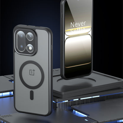 MagSafe Hülle für OnePlus 15, Techsuit, PureFrost, Satinschwarz