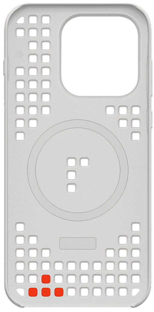Hülle für OnePlus 15, Hole Pattern Magnetic, Grau 5431102022