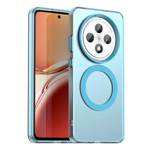 MagSafe-Hülle für Oppo Reno12 FS 5G / Reno12 FS 4G / Reno12 F 4G / Reno12 F, Techsuit, CandyCase, Blau