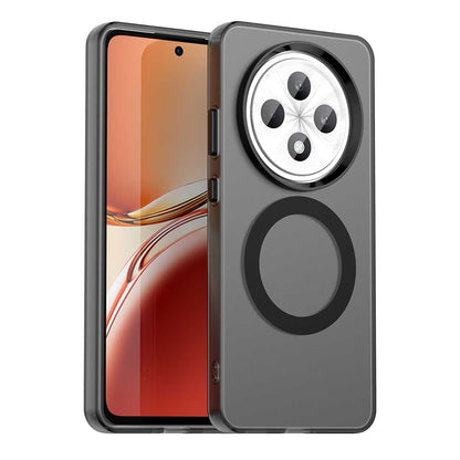 MagSafe-Hülle für Oppo Reno12 FS 5G / Reno12 FS 4G / Reno12 F 4G, Techsuit, CandyCase, Schwarz